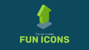 An image featuring a stylized 3D arrow pointing upwards in green, on a blue background with the label 'Biteable video maker' in bold green text.